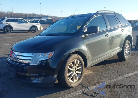 2007 Ford Edge Sel Plus из США, поврежденный, VIN 2FMDK49C97BA73730